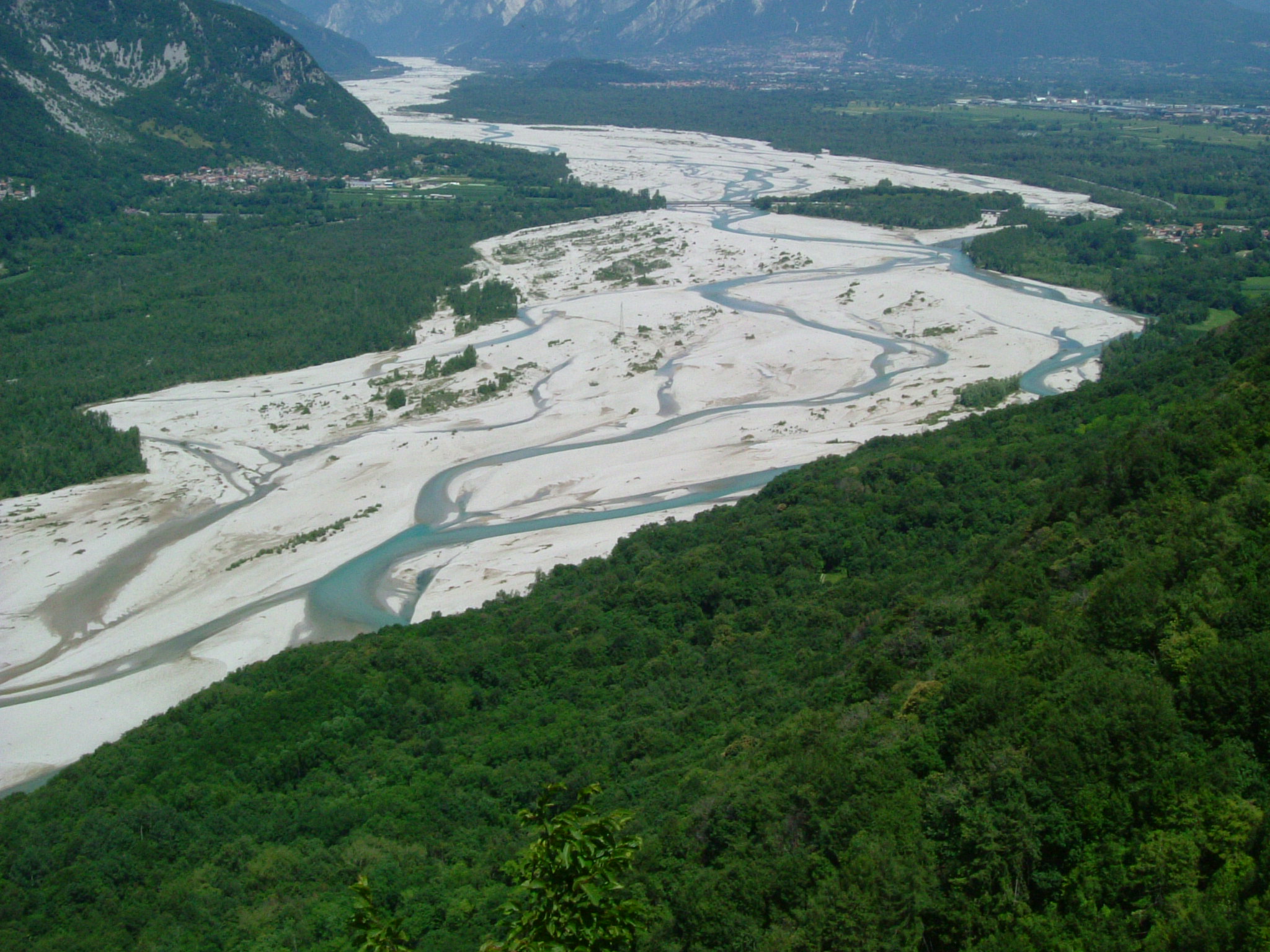 Hydraulic securing of the lower course of the Tagliamento River