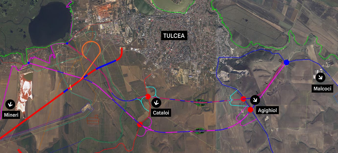 Feasibility study, technical support and technical execution project services for the Constanta – Tulcea – Braila Express Road