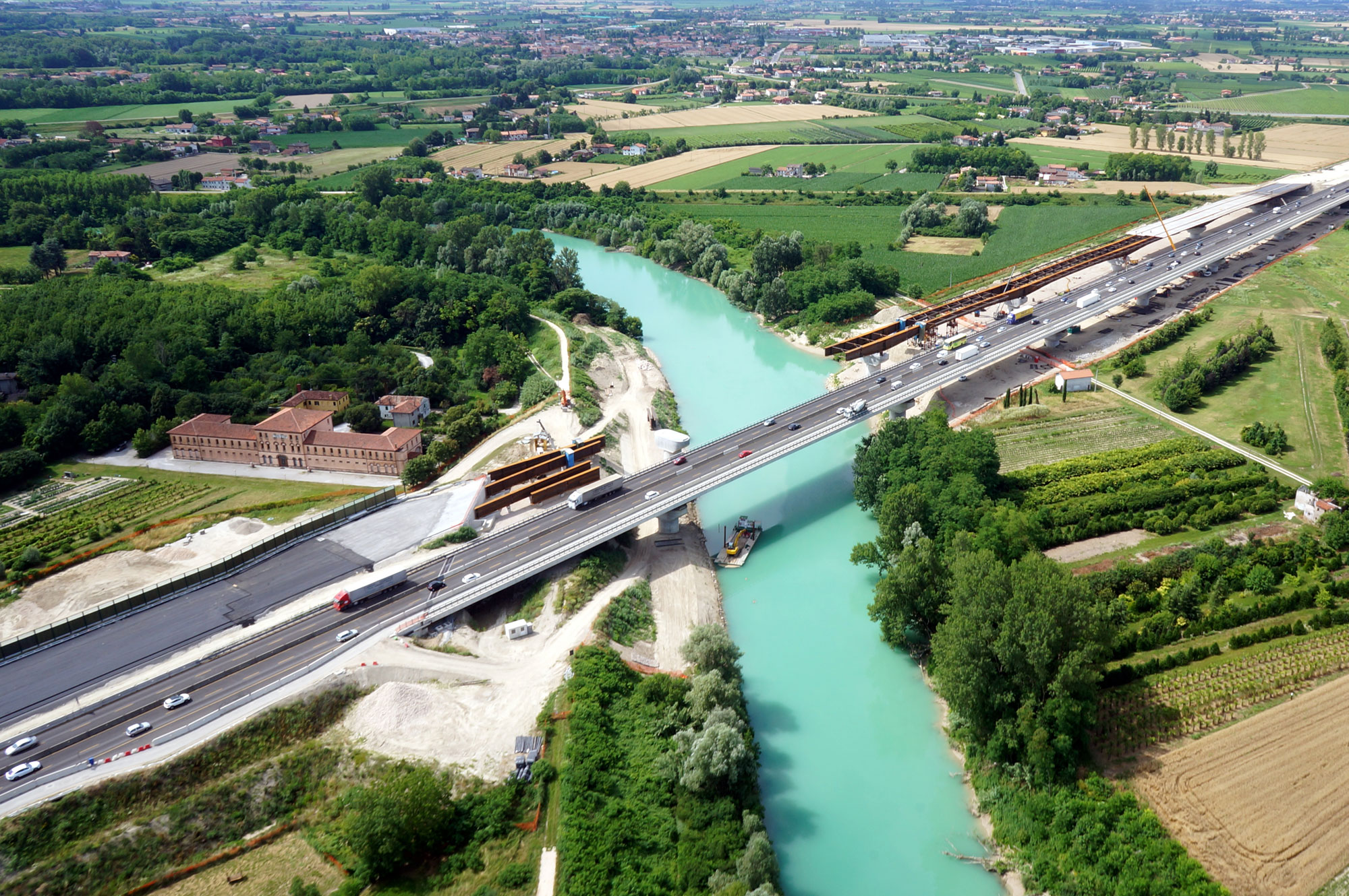 3rd lane of A4 motorway between Quarto D’Altino and San Donà di Piave