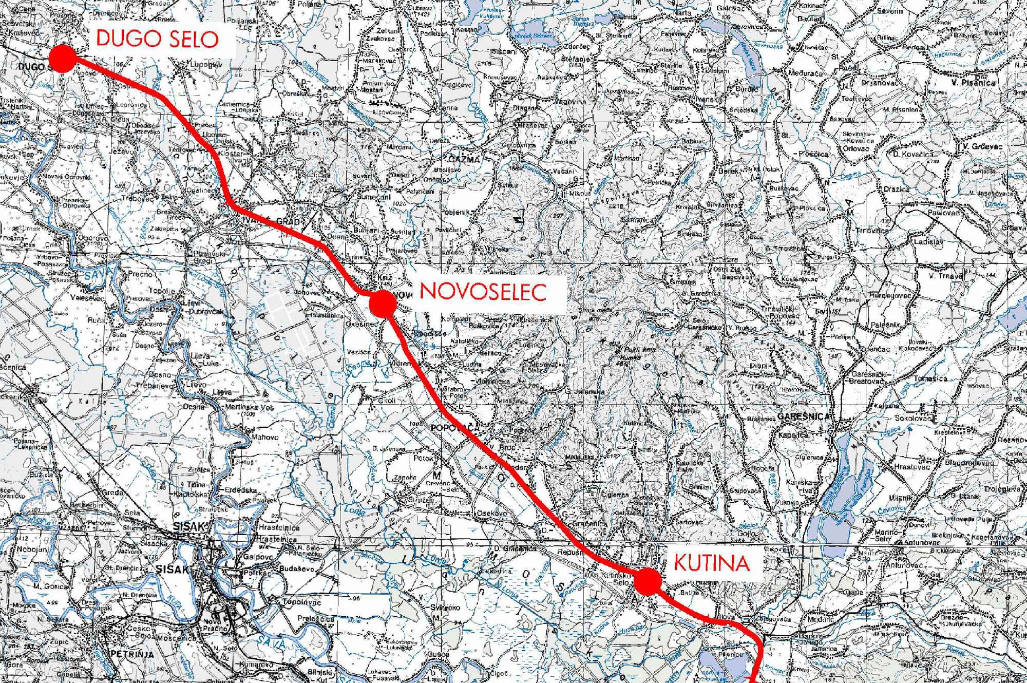 Corridor X Feasibility Study – Croatian segment