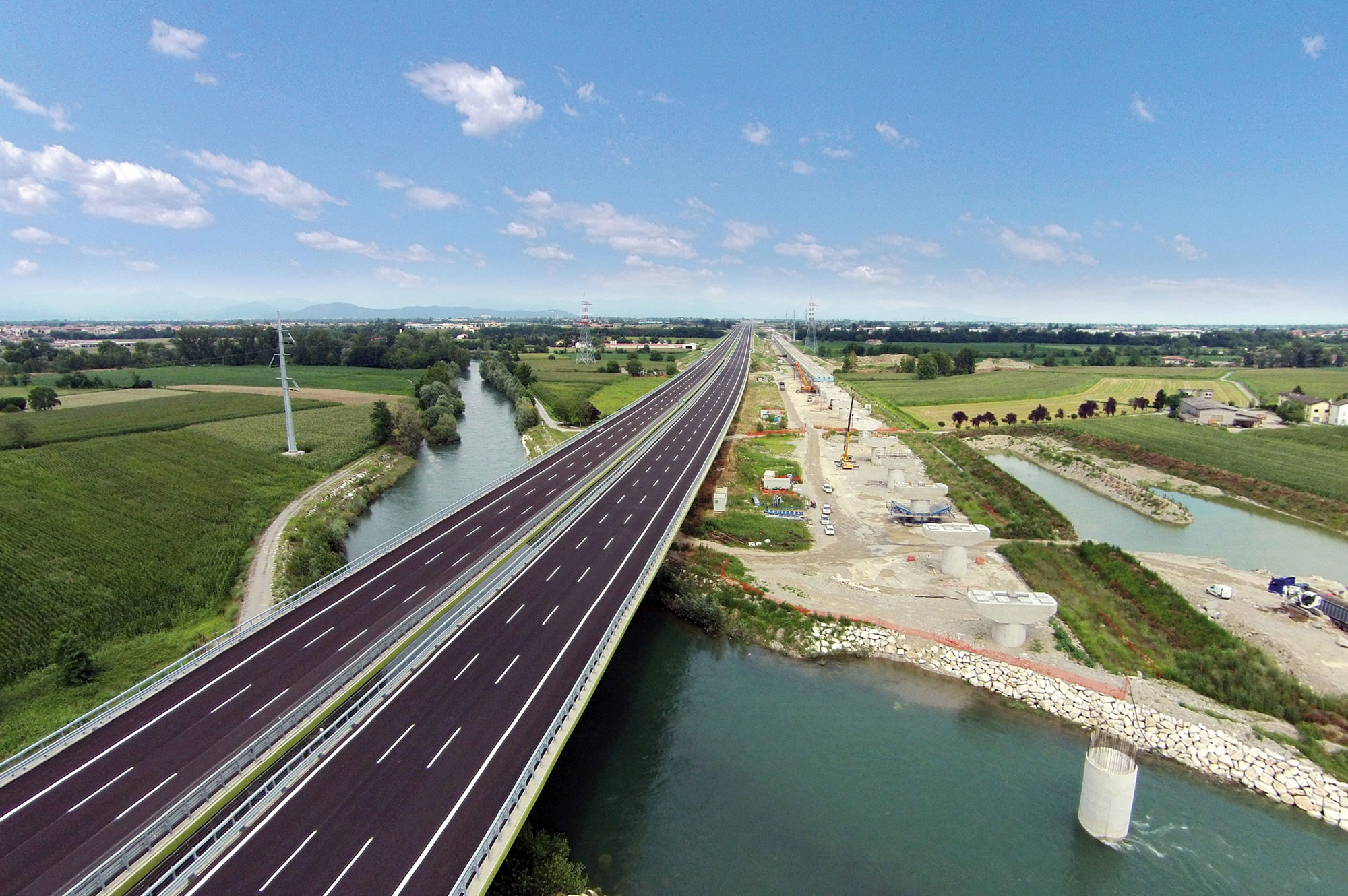 New motorway link Brescia and Milan