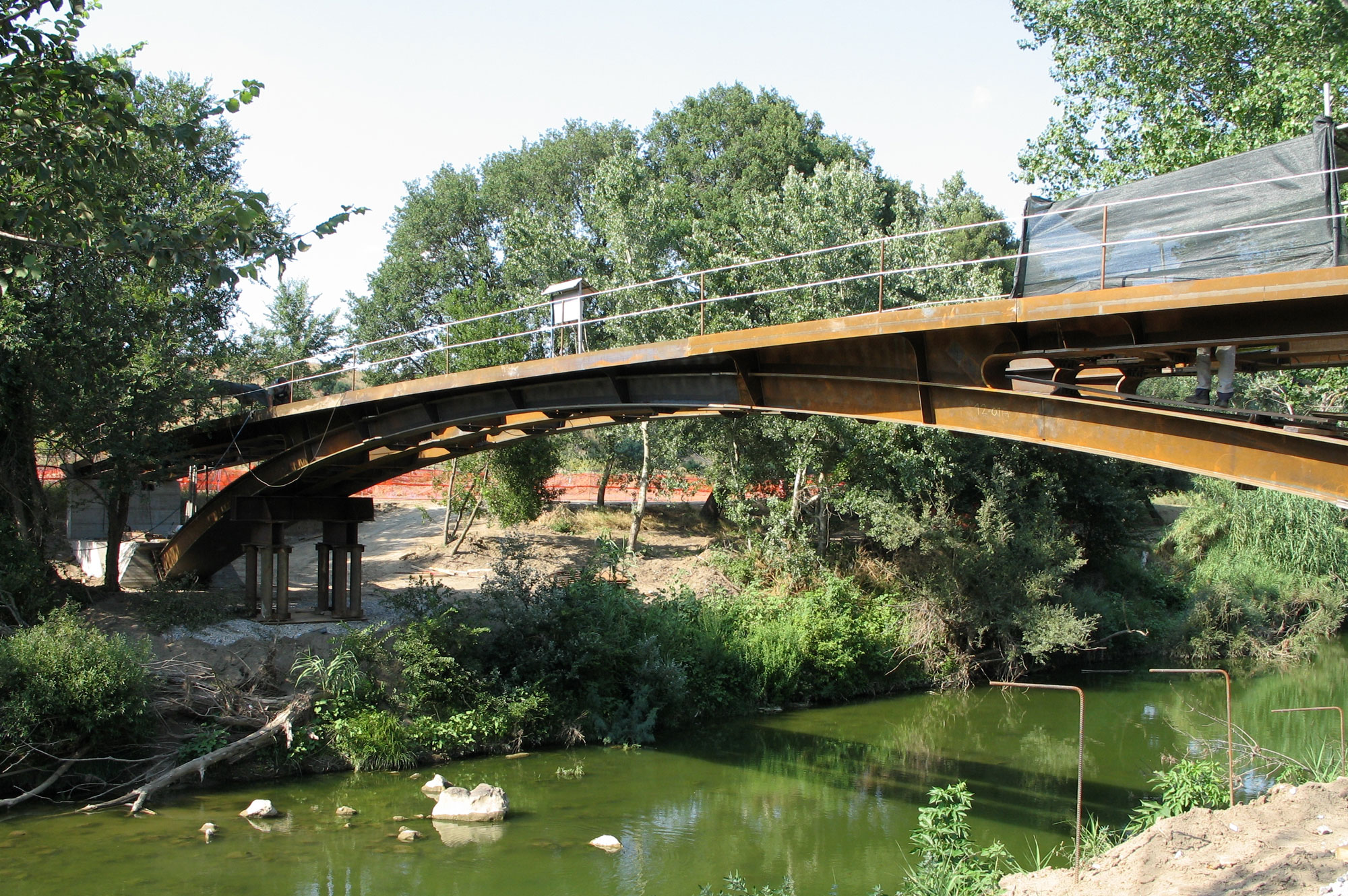 Pedestrian Bridge, Montalto di Castro