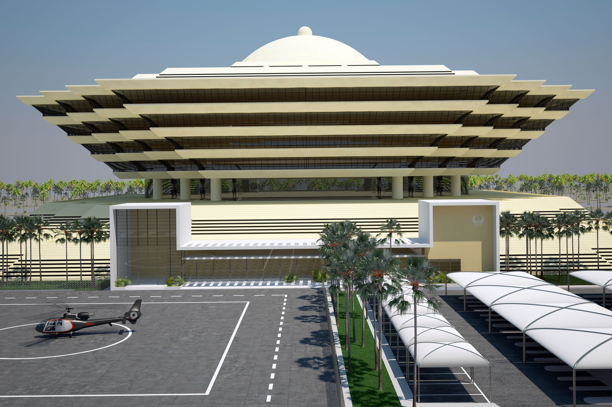 MOI Headquarter Helipad