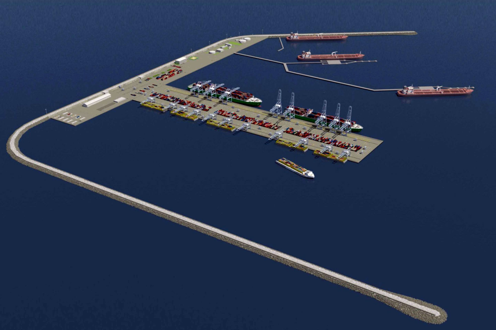 New Off-Shore-Multimodal Terminal in Venice