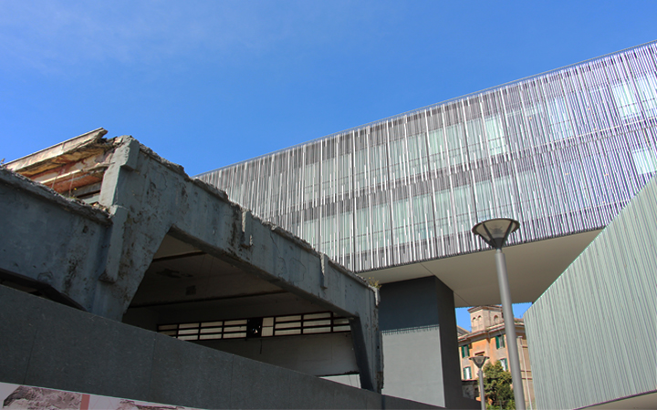 New Municipality Library in the complex Città del Sole, Rome