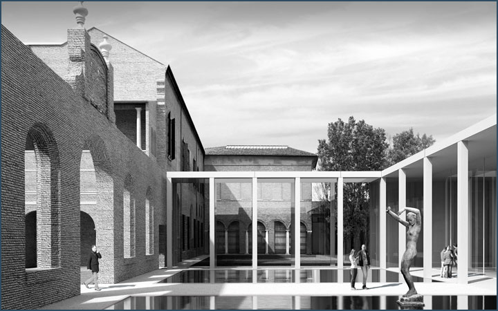 Extension of the Modern & Contemporary art Gallery in the “Diamanti Palace”