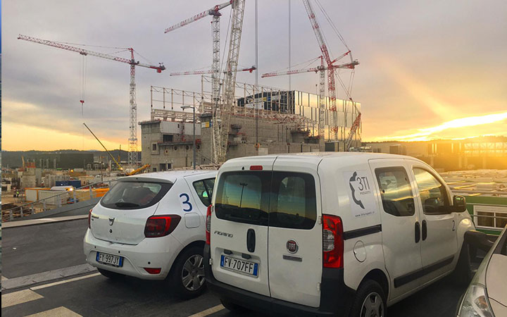 Celebration of TF#9 and TF#12 arrival on ITER site
