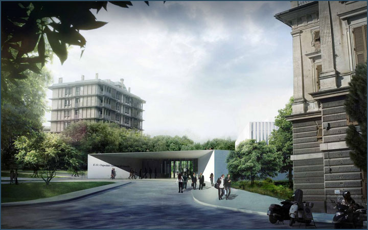 New Galliera Hospital in Genoa