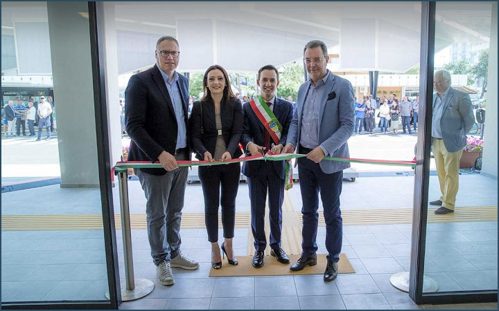 Lignano Sabbiadoro bus station opens to public