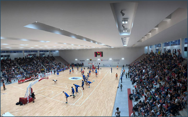 Italian basketball champions inaugurate the New Oristano Sports Hall