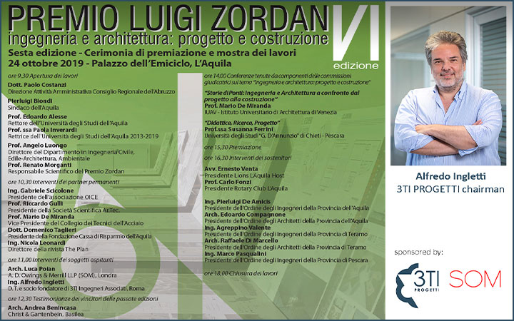 Luigi Zordan Award ceremony and works exhibition