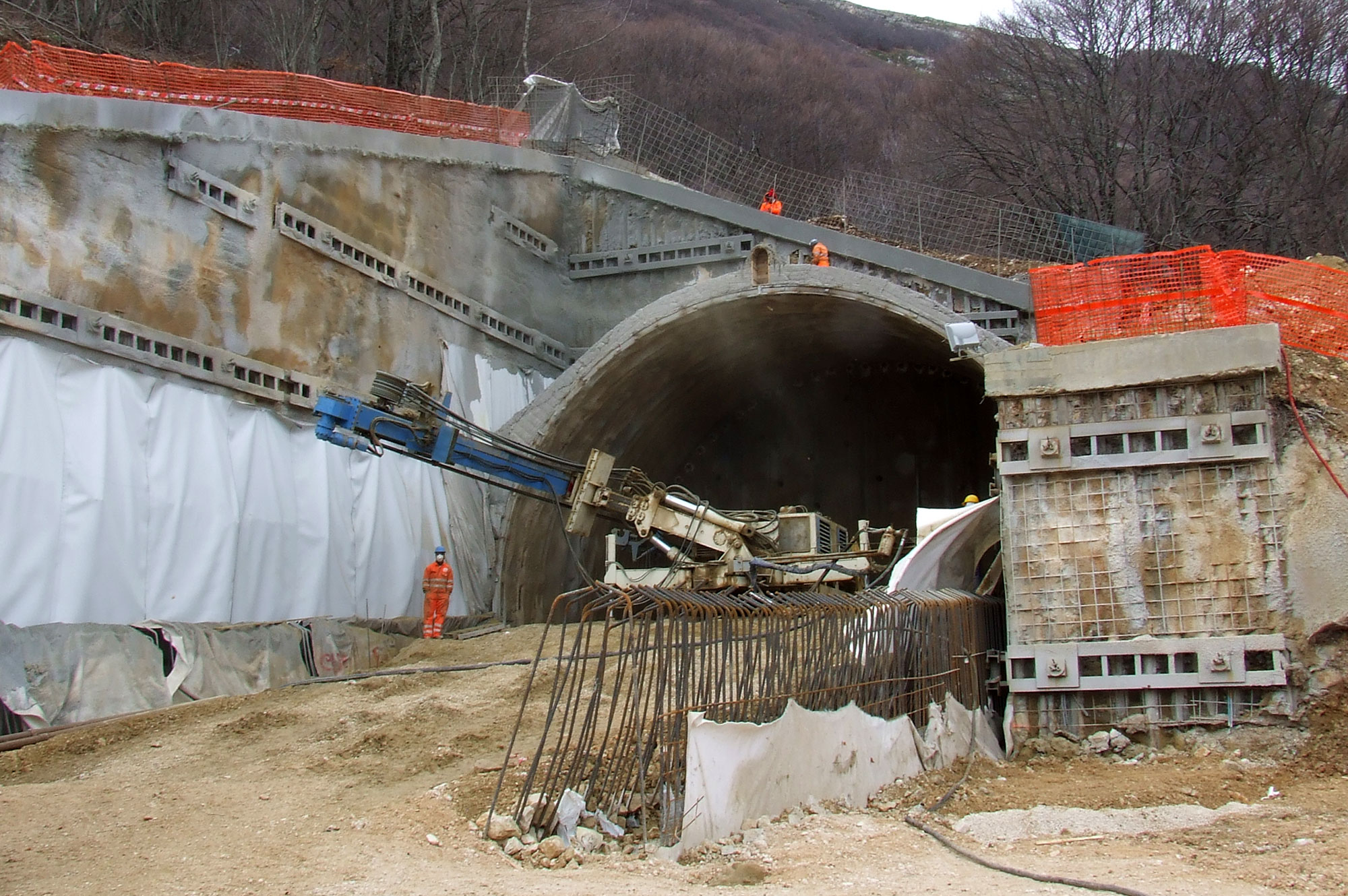 Serralunga driven tunnel
