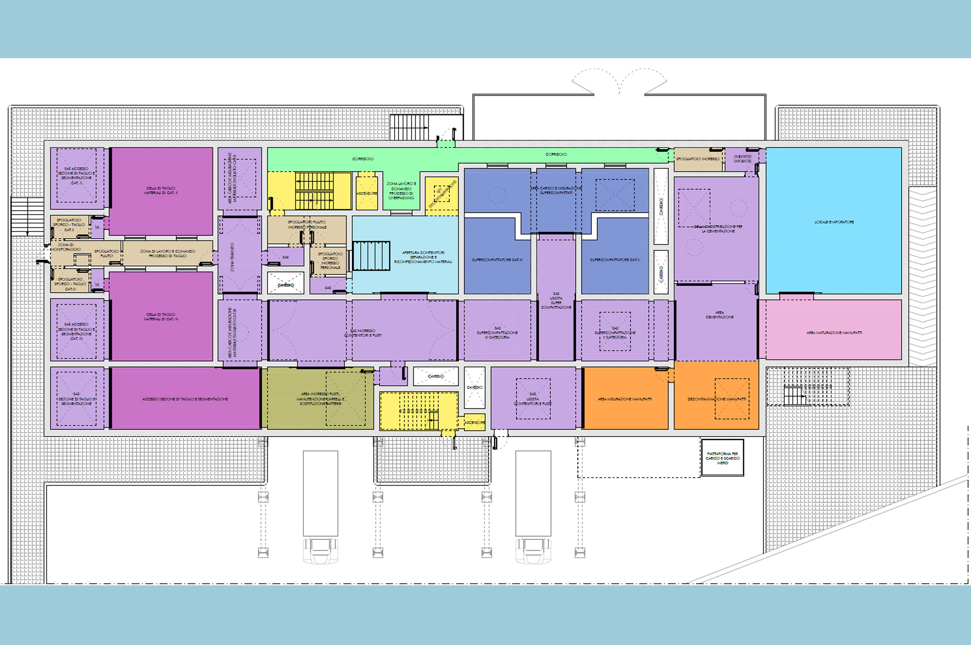 Waste management facilities Eurex Nuclear Plant