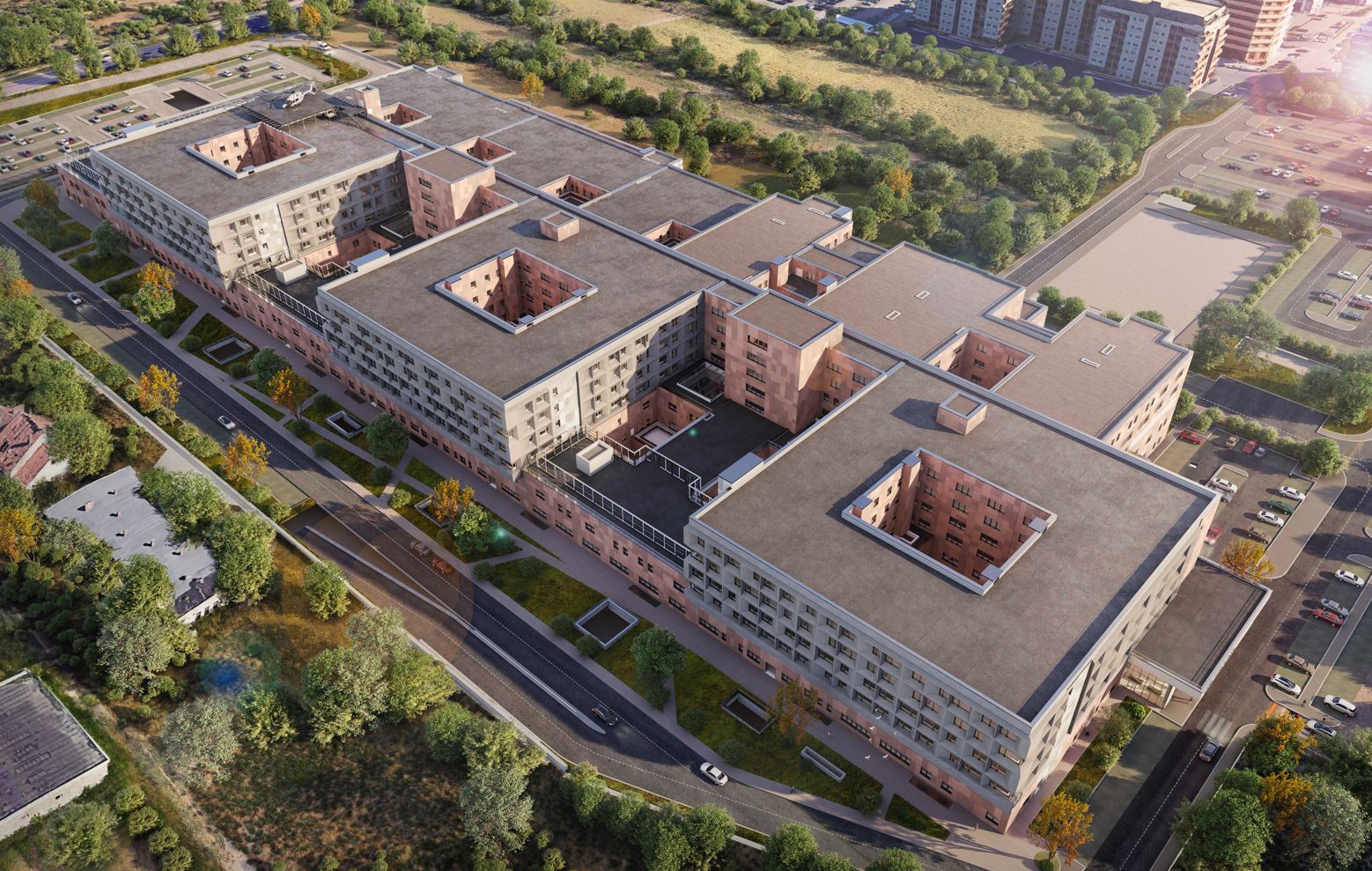 Authorization to build the Cluj Regional Emergency Hospital