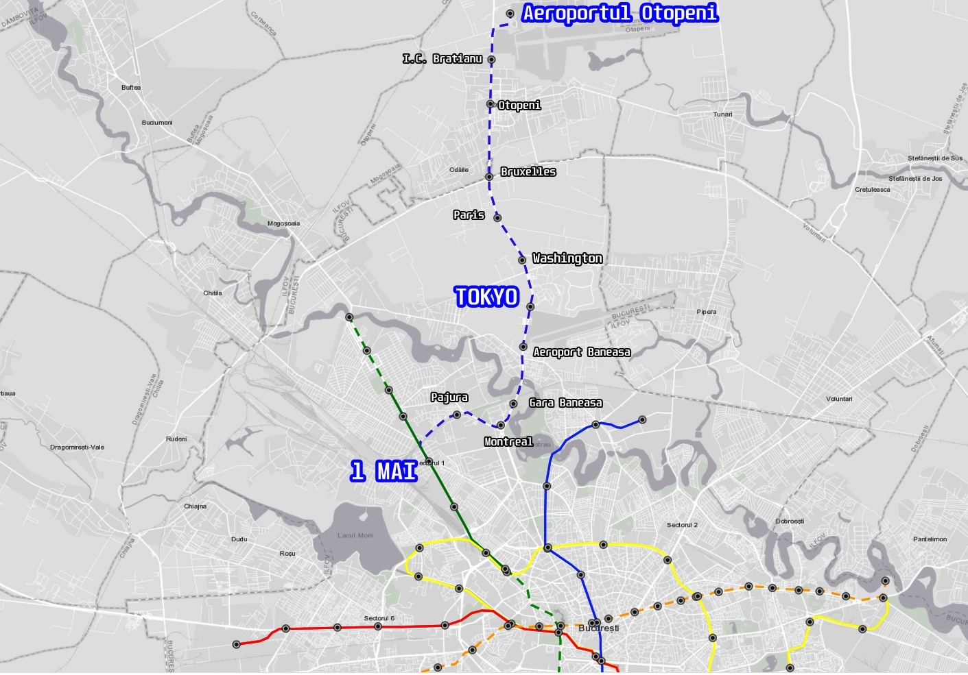 Romanian new assignment of the D&B Bucharest Metro Line 6 Lot 1.2
