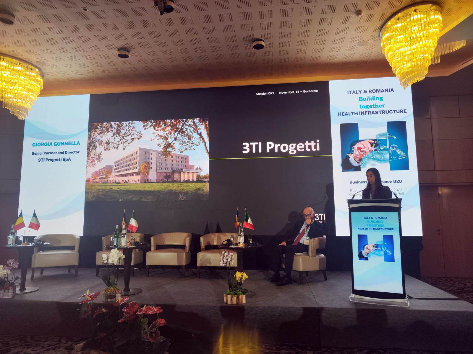 “Italy & Romania: Building together” conference in Bucarest