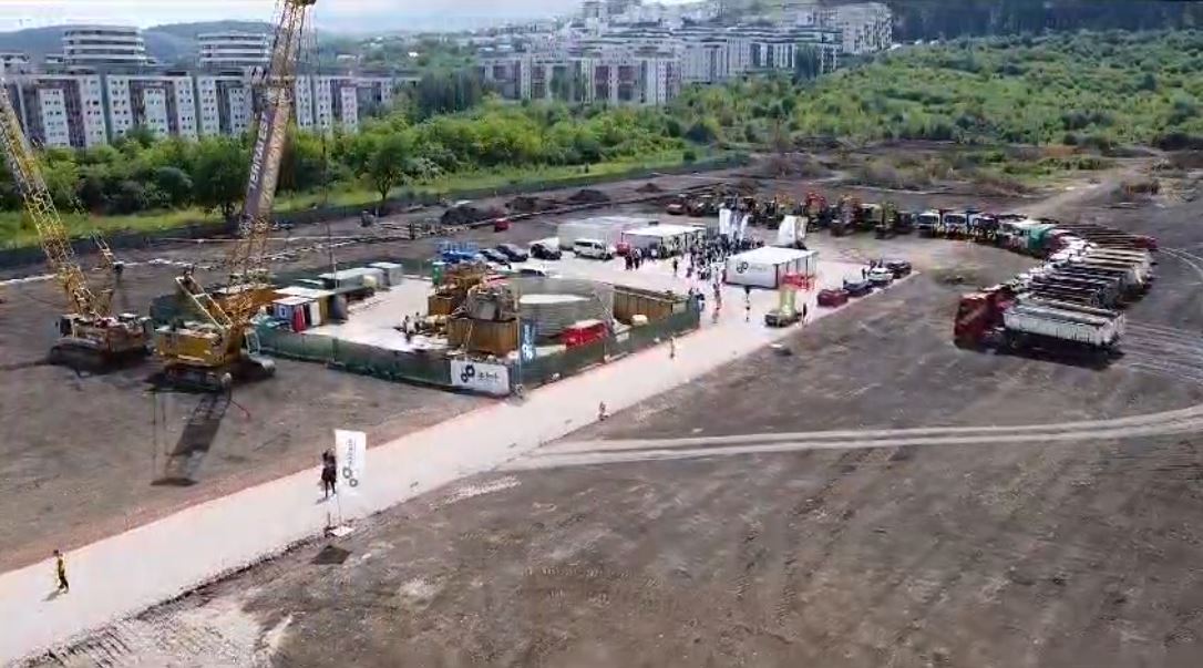 Construction works for the new REH Cluj started