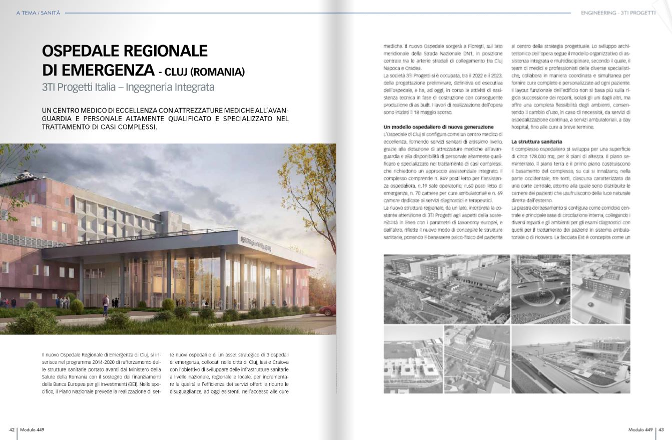 Cluj Hospital on Modulo magazine