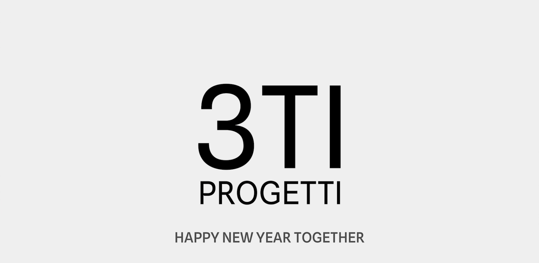 Happy New Year from 3TI Progetti!