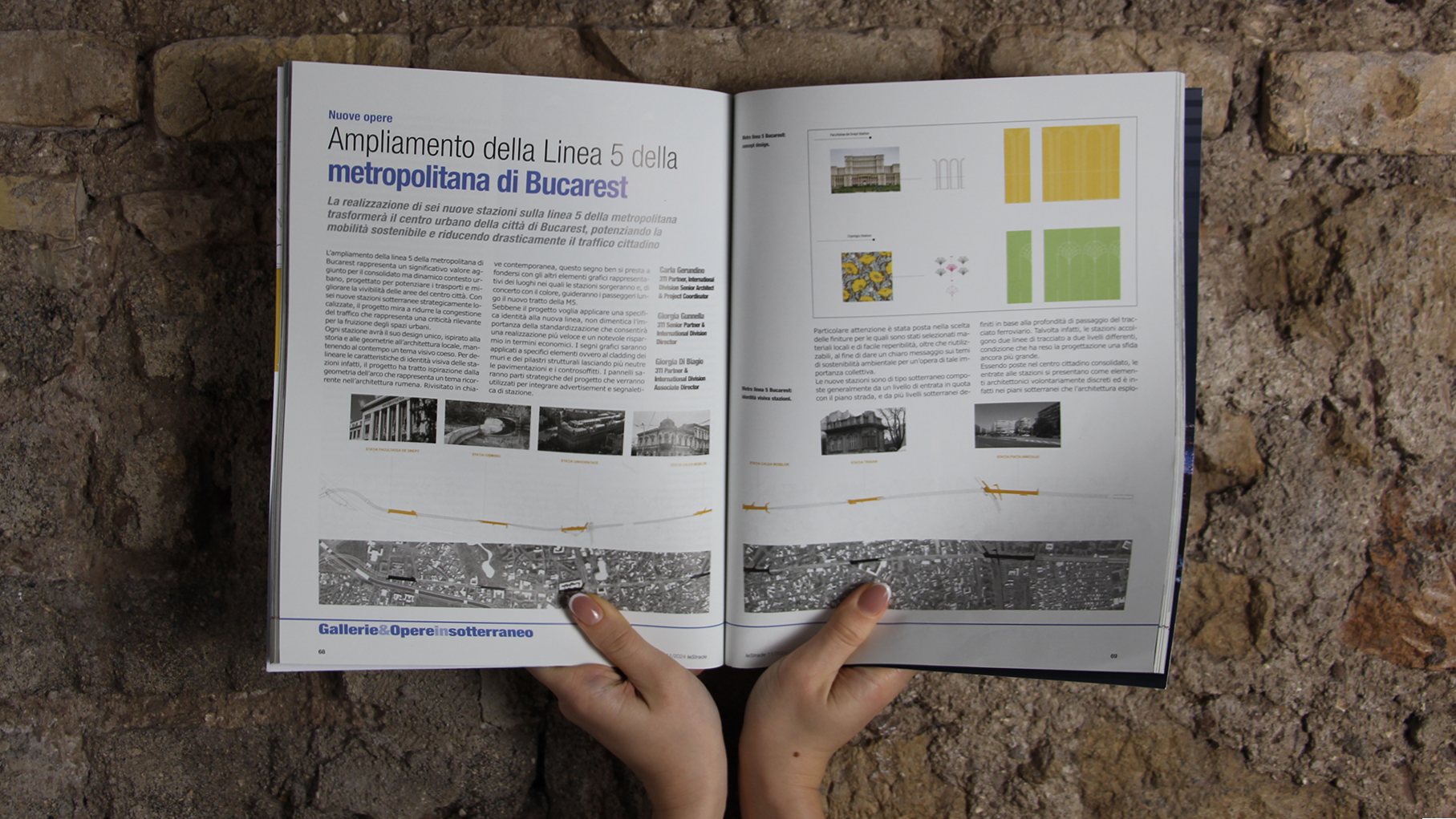 An article about the Extension of Bucharest Metro Line 5 Project