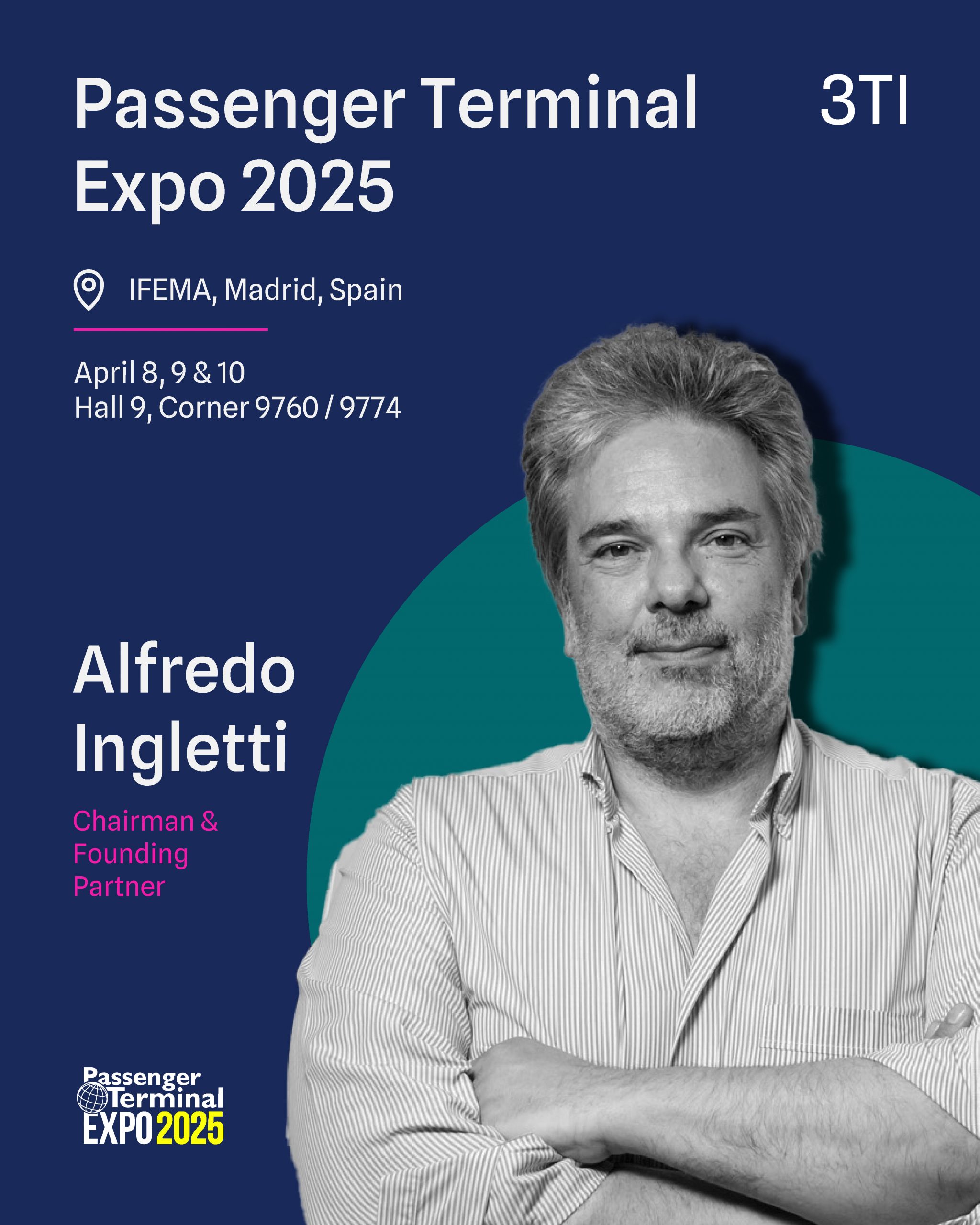 π’ 3TI Progetti at Passenger Terminal Expo 2025! βοΈ