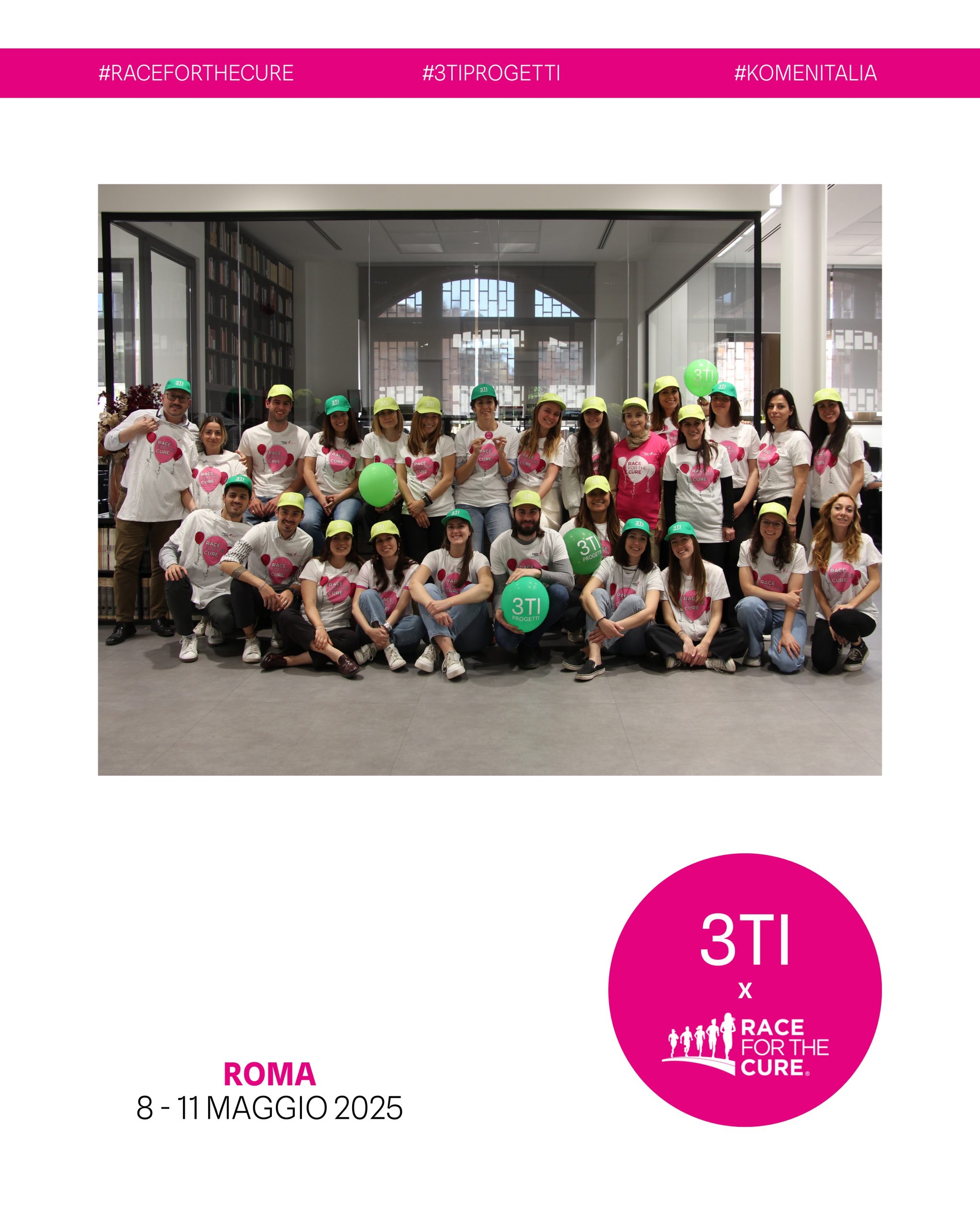 3TI Progetti x Race for the Cure 2025