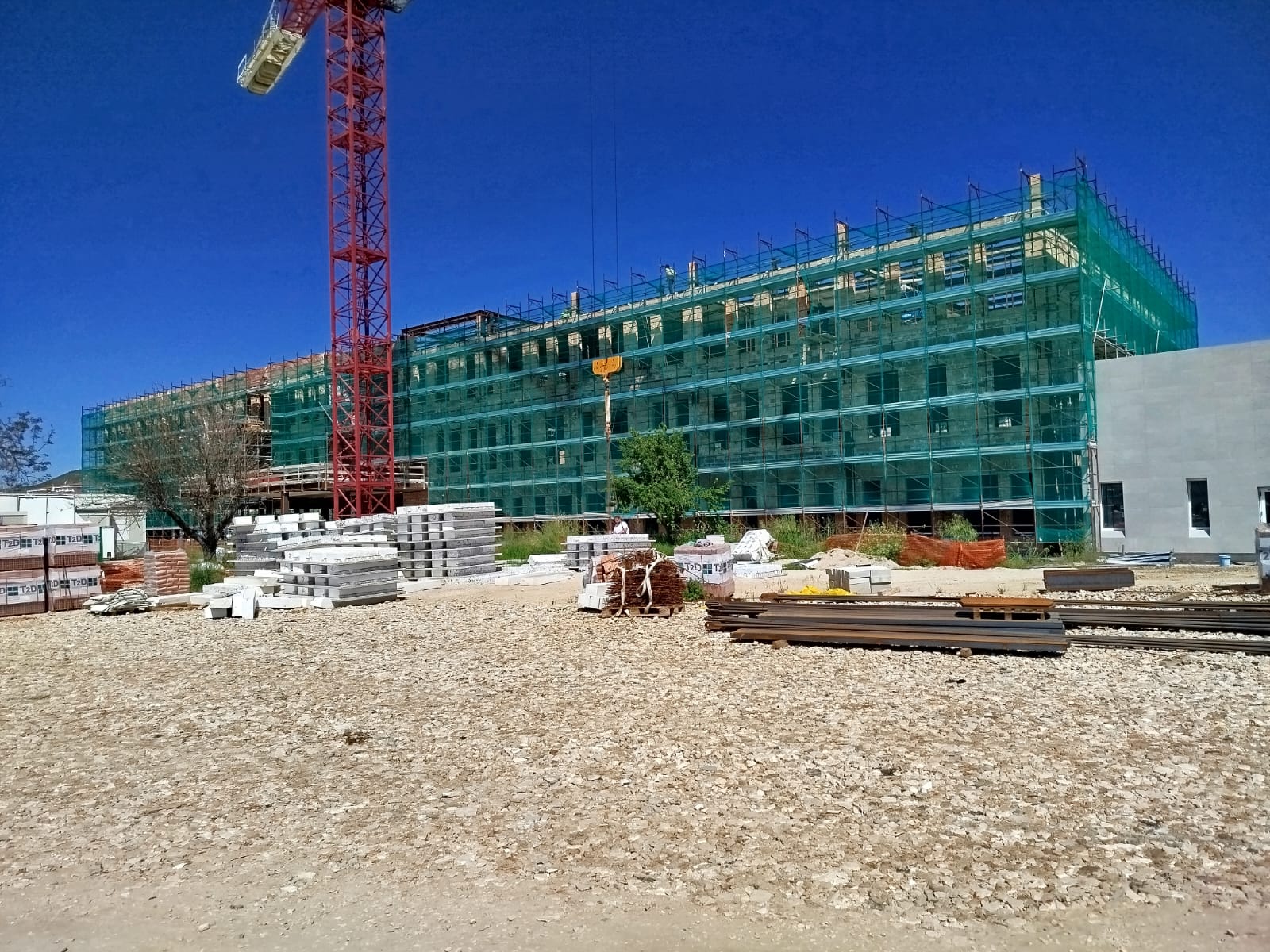Progress at the New Caserta Hospital Complex