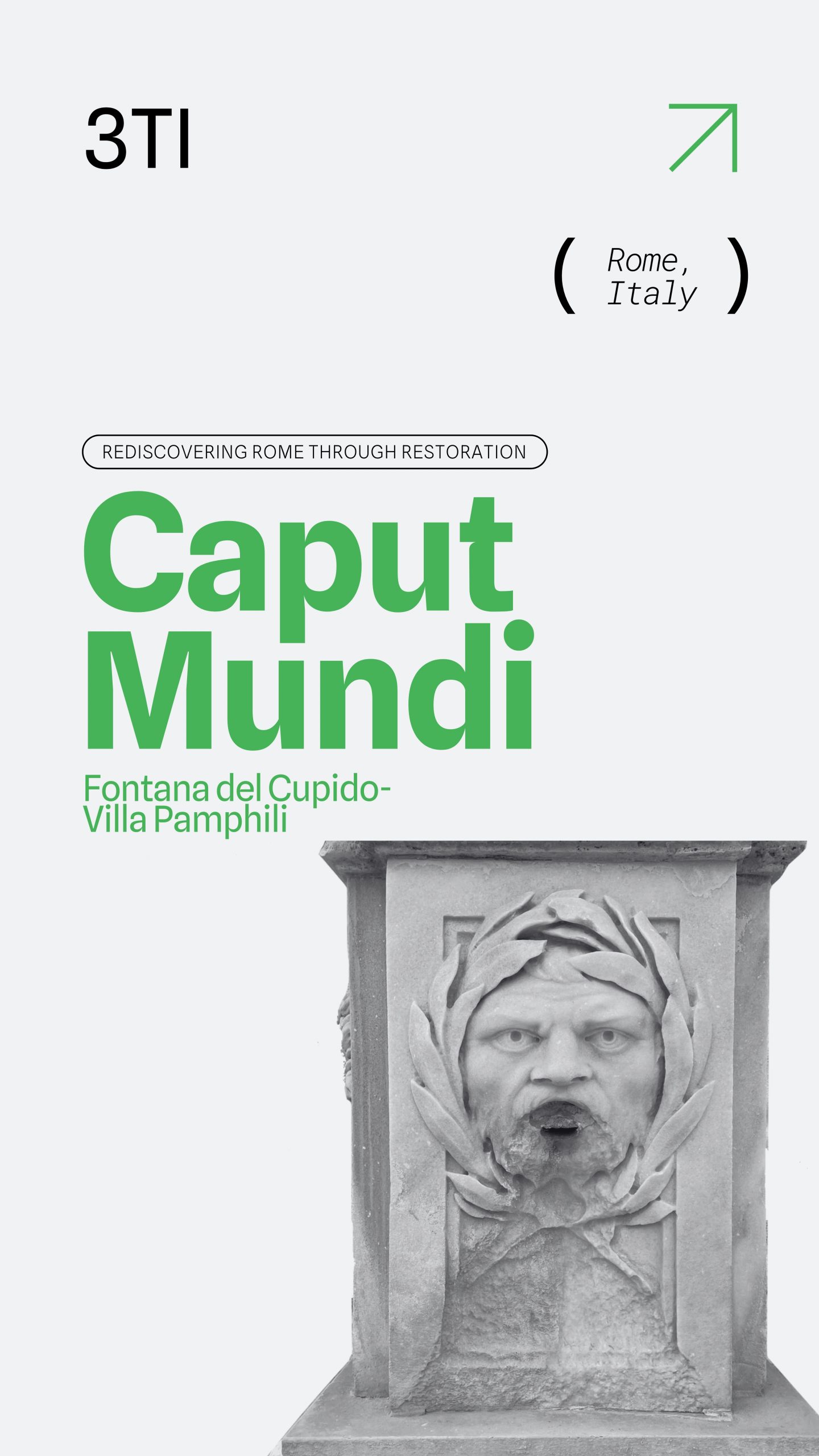 Restoring the Cupid Fountain at Villa Doria Pamphilj