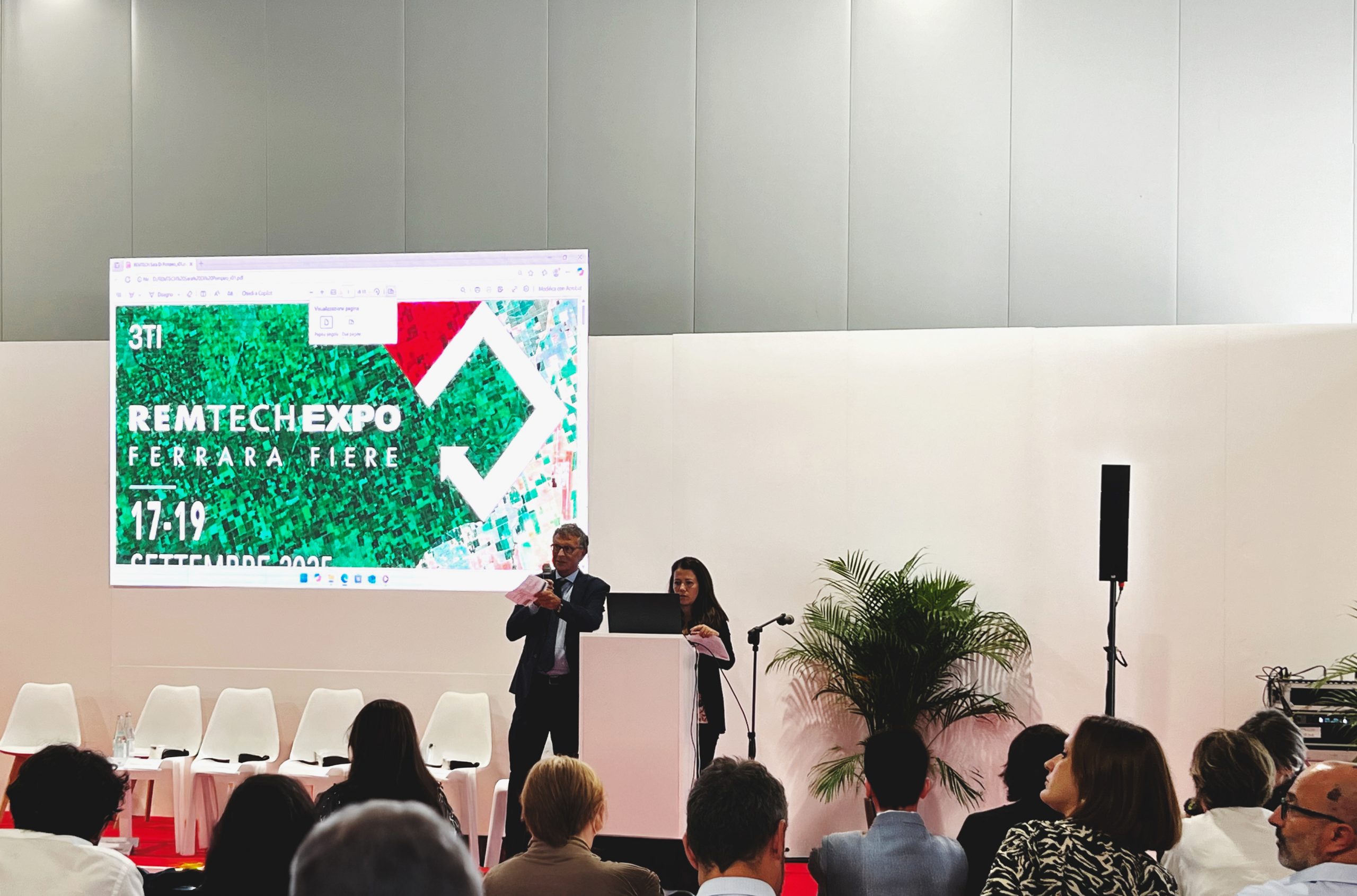 Reporting from REMTECHEXPO Ferrara Expo!