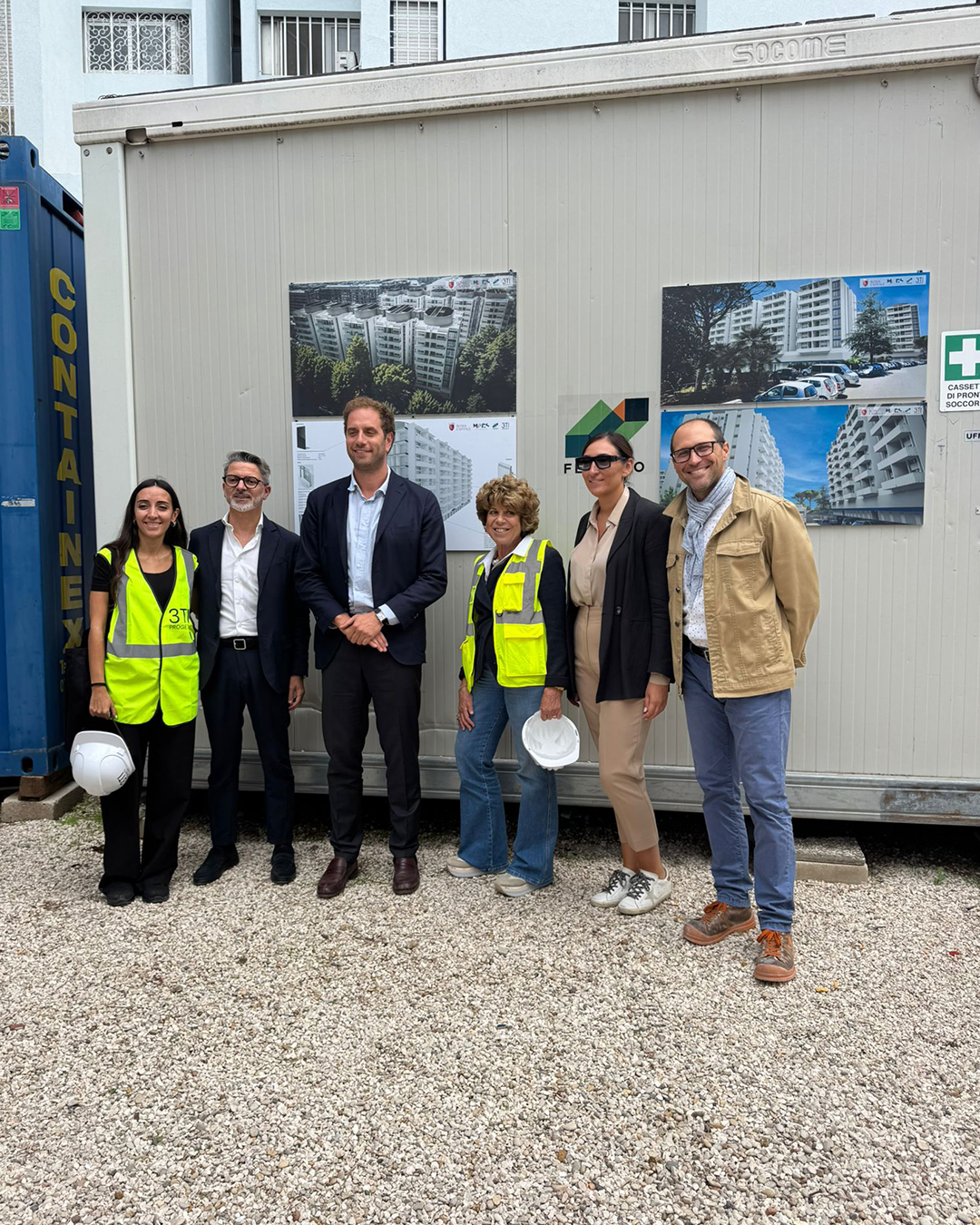 A key institutional visit to a vital PNRR project in Rome!