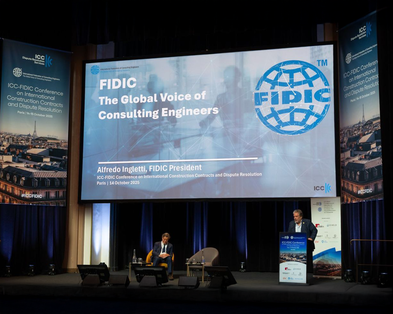 Alfredo Ingletti @ 2025 ICC-FIDIC Conference in Paris