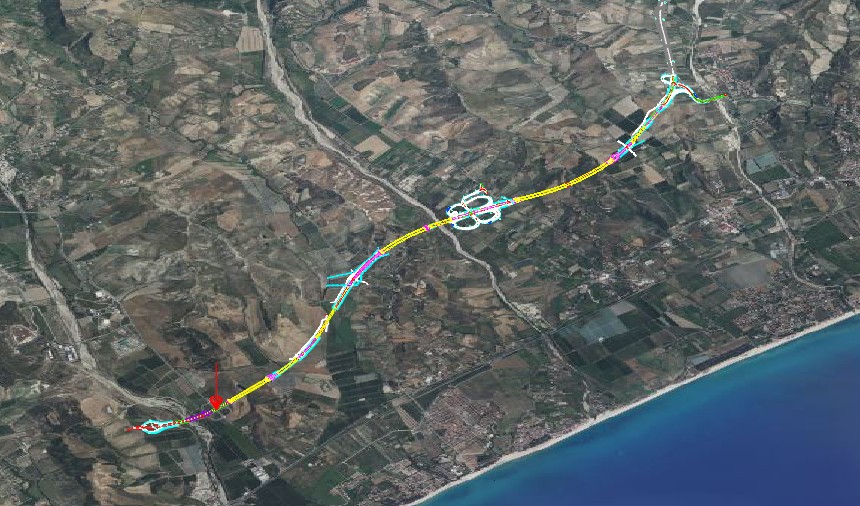 Detailed Design for the National Route No. 106 “Jonica” – Section 2, Lot 1: from Catanzaro to the Uria interchange