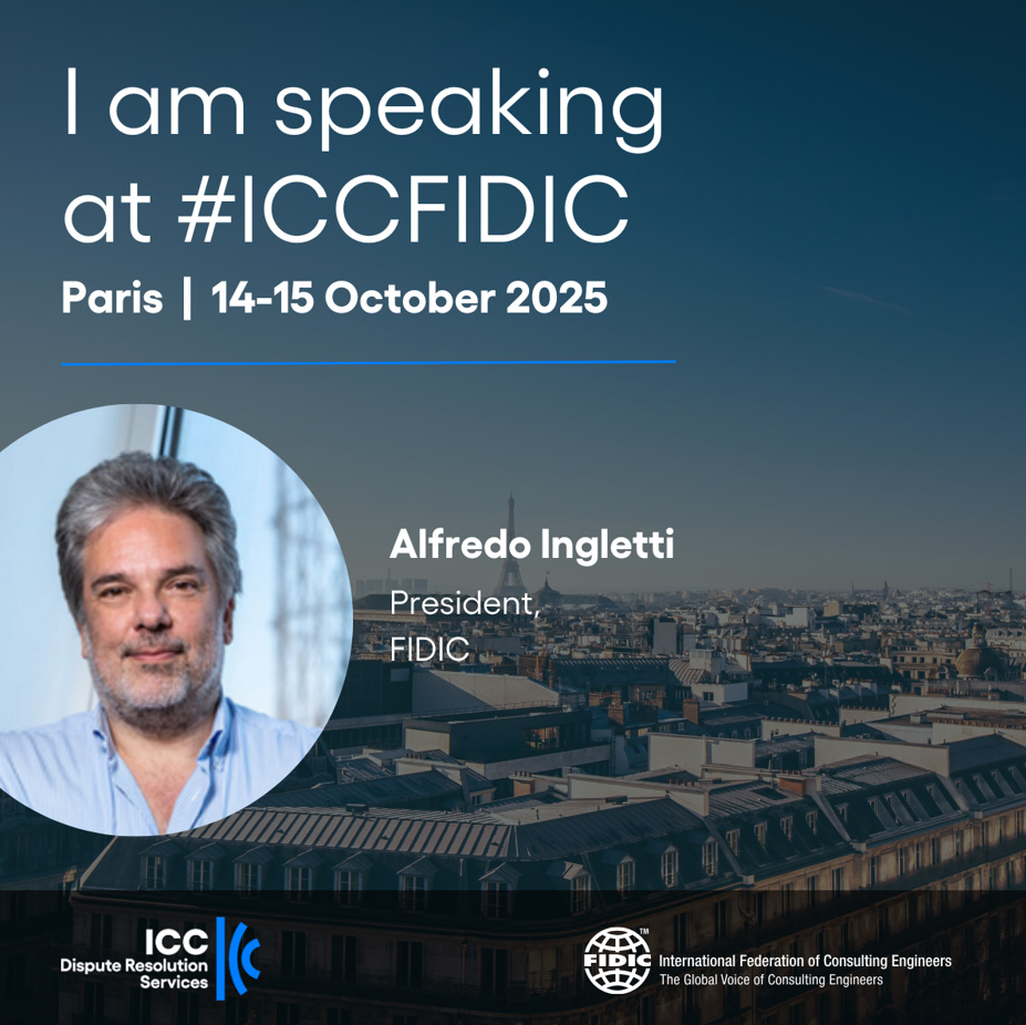 Alfredo Ingletti @ICC-FIDIC in Paris
