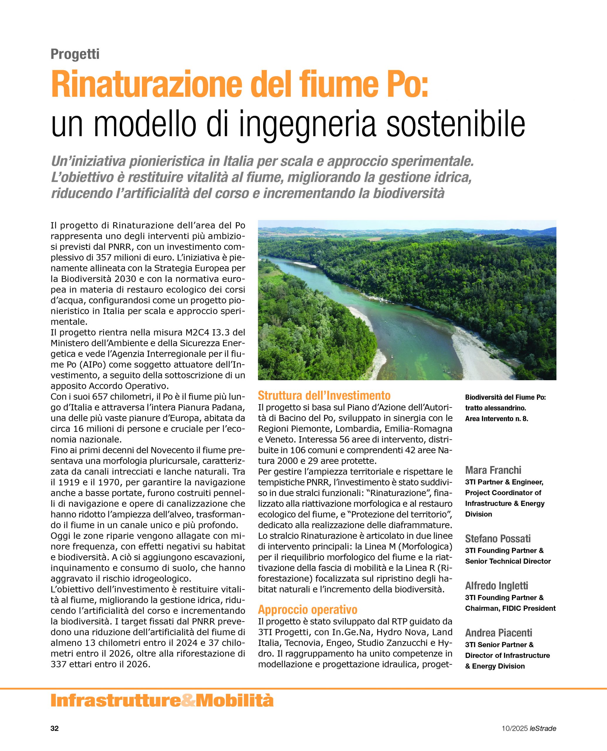Restoring the life of Italy’s longest river!
