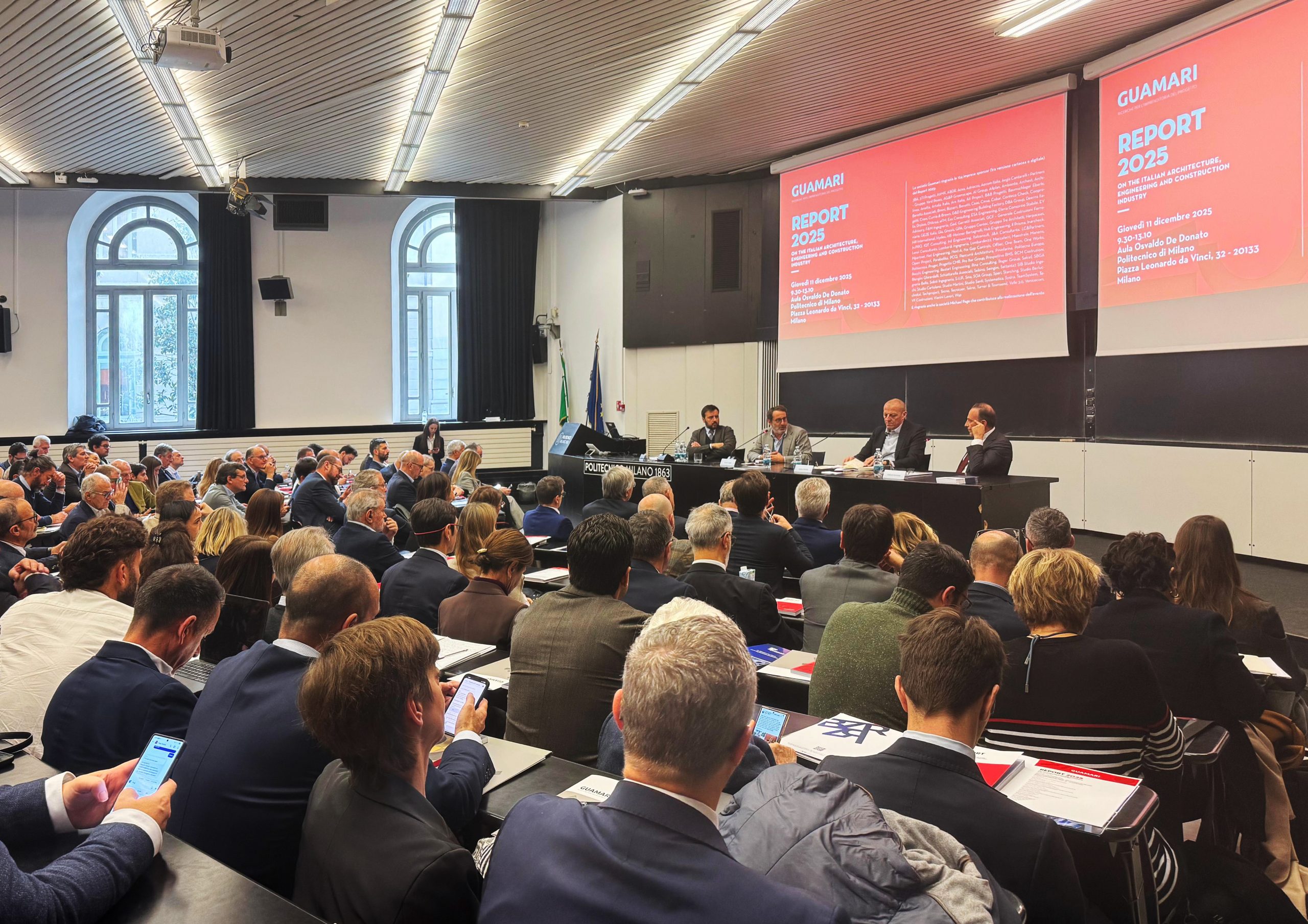 3TI Progetti at the “2025 Guamari Report on the Italian AEC Industry”