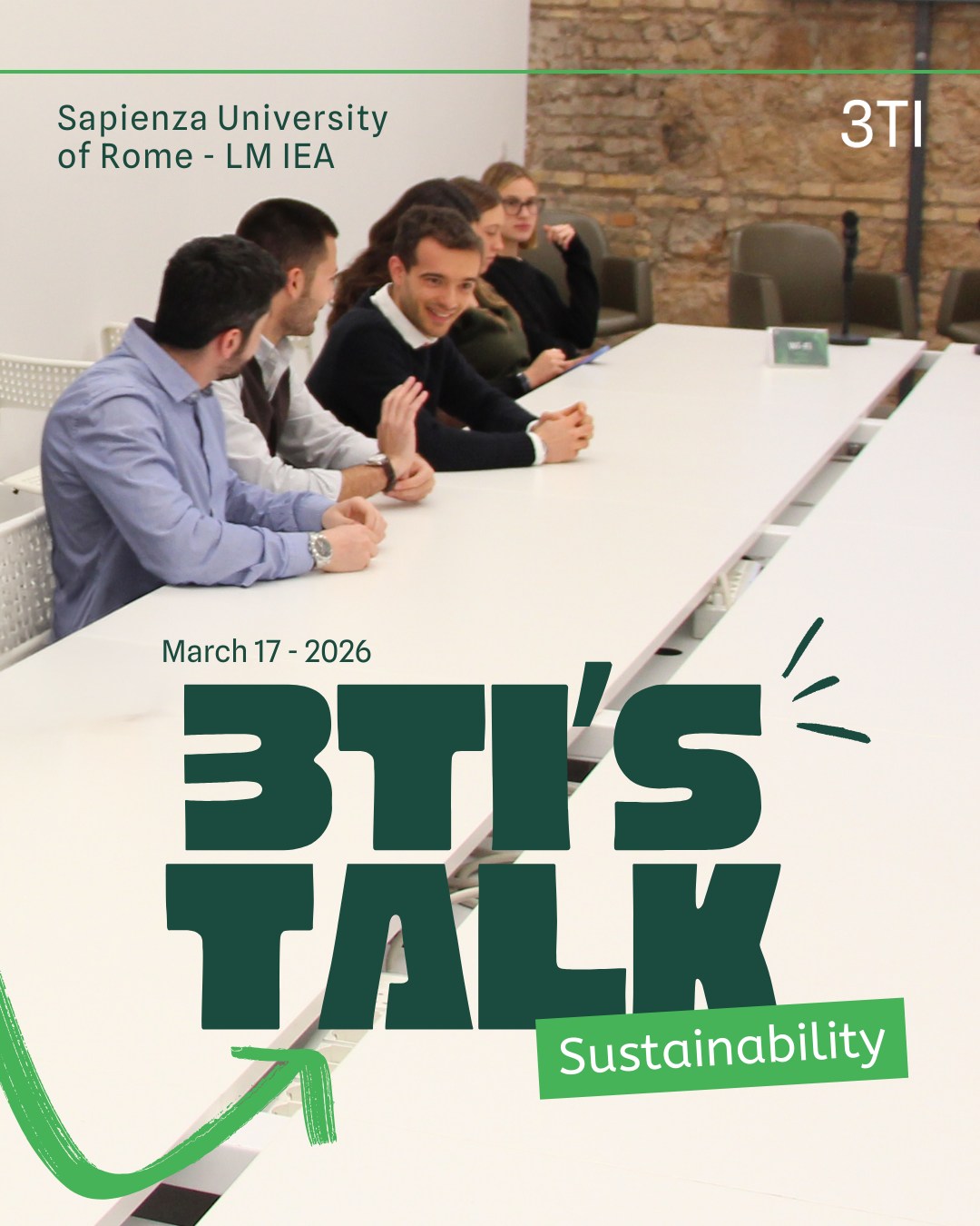 3TIs Talk – Sustainability