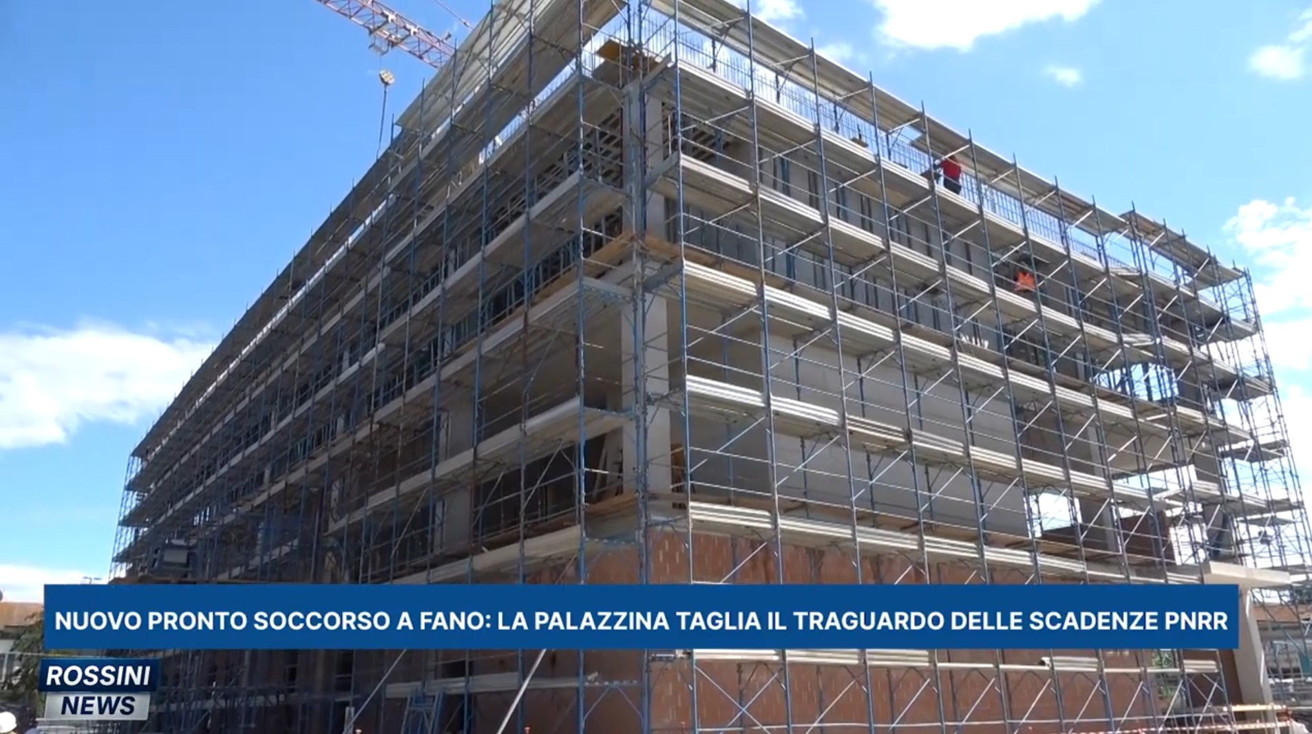 Santa Croce Hospital in Fano: record pace for the new Emergency Department building