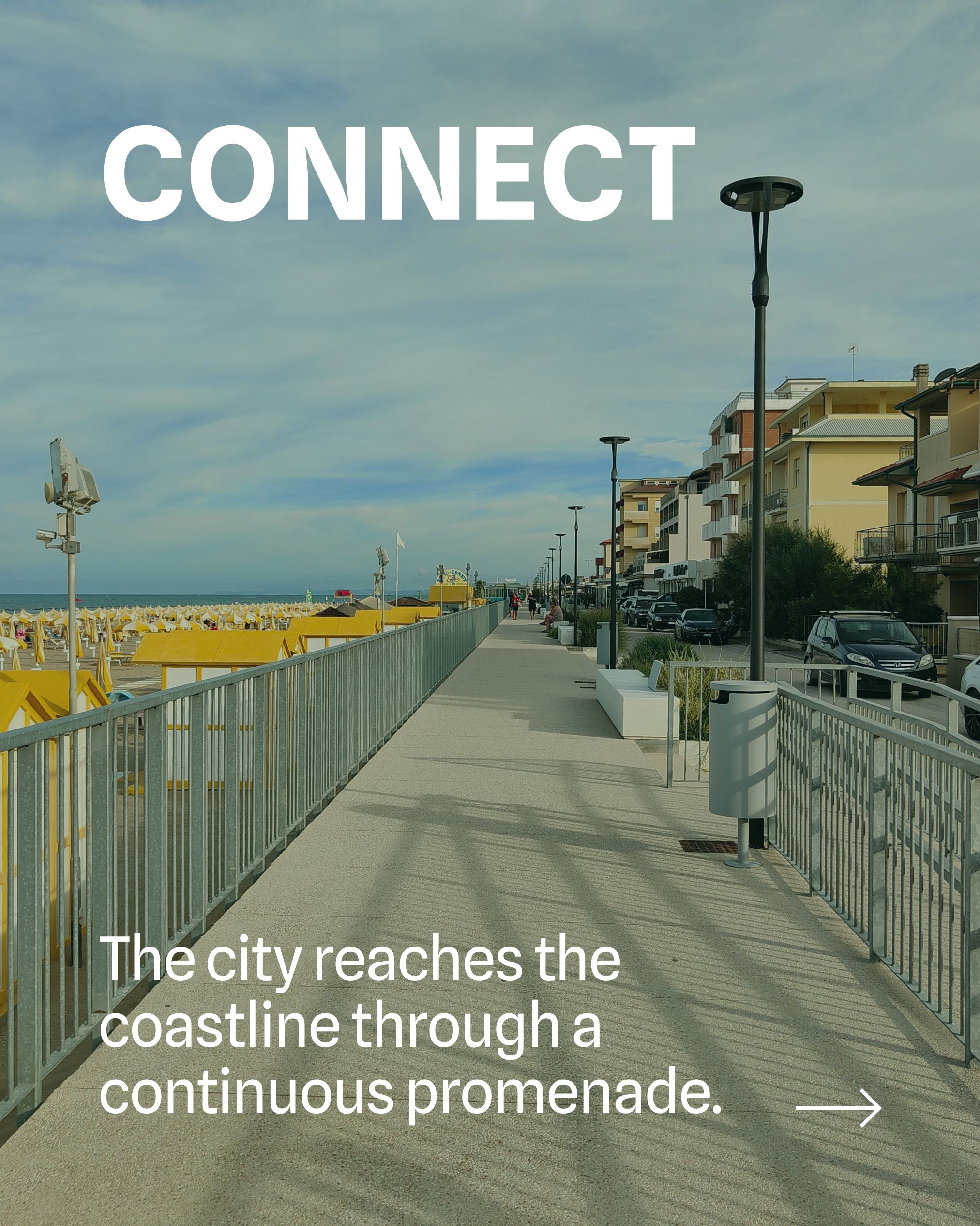 A waterfront is not defined by its coastline. It’s defined by the way people experience it