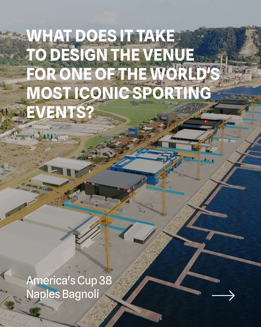 What does it take to design the venue for one of the world’s most iconic sporting events?