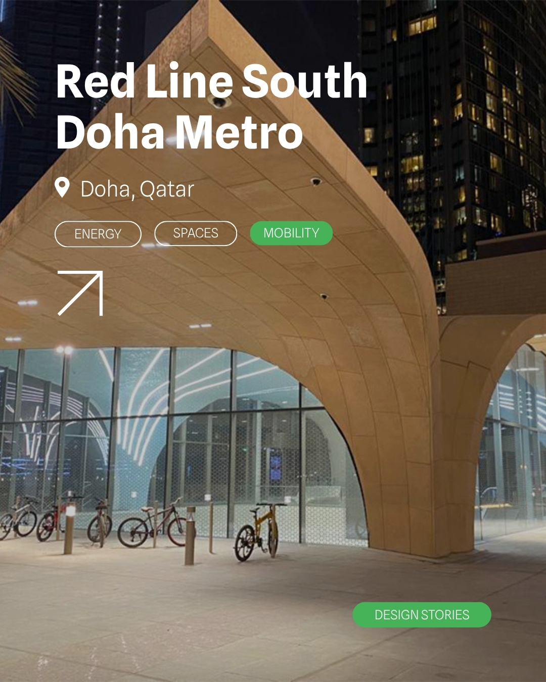 Design Stories: Red Line South Underground, Doha Metro