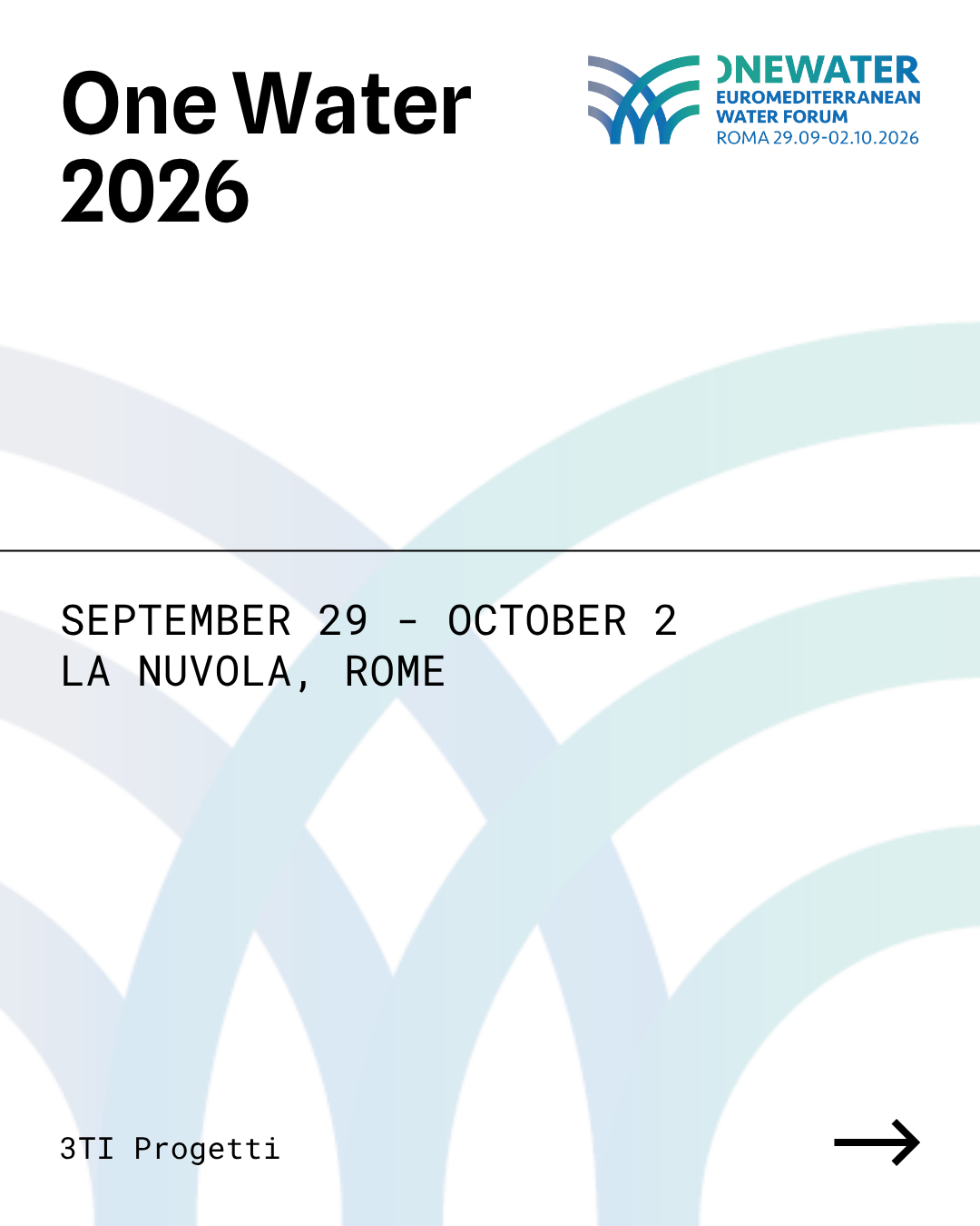 One Water EuroMediterranean Water Forum 2026